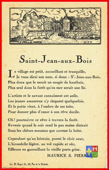 Poeme de Saint Jean aux Bois