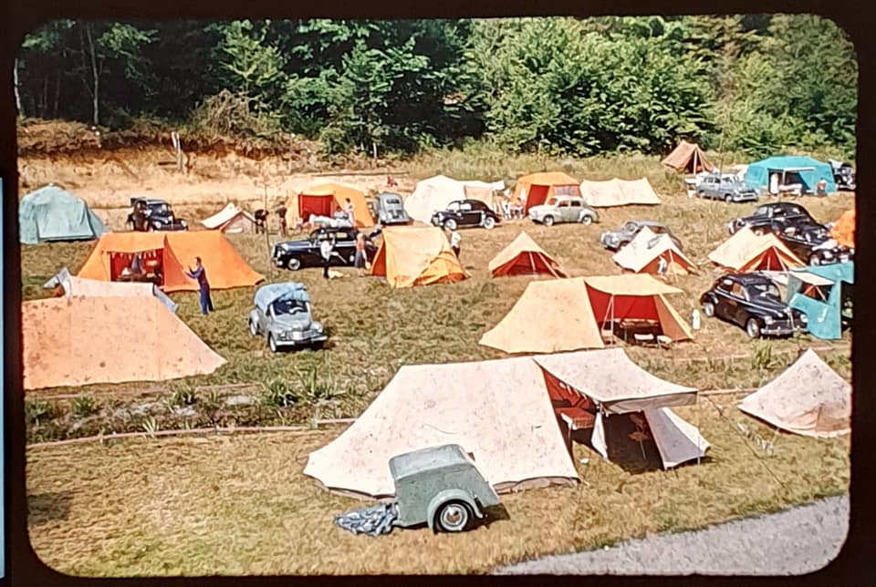 Le parking du jardin de saint jean dans les années 50