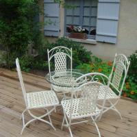 Terrasse de la chambre Lupin