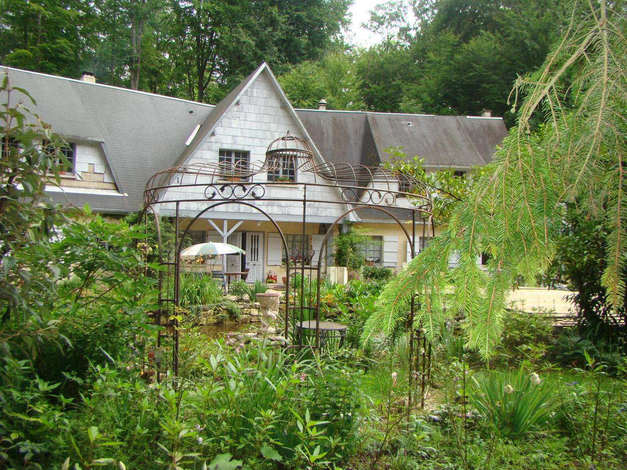 La maison du jardin de Saint Jean (façade)