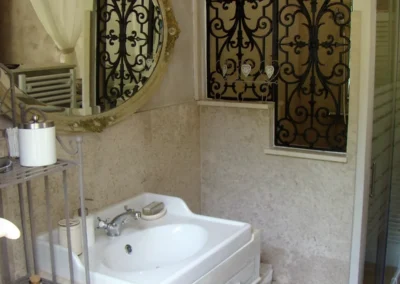 Salle d'eau de chambre d'hôtes cosy dans l'Oise