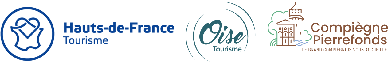Logo tourisme Hauts de France, Oise et Pierrefonds Logo tourisme Hauts de France, Oise et Pierrefonds